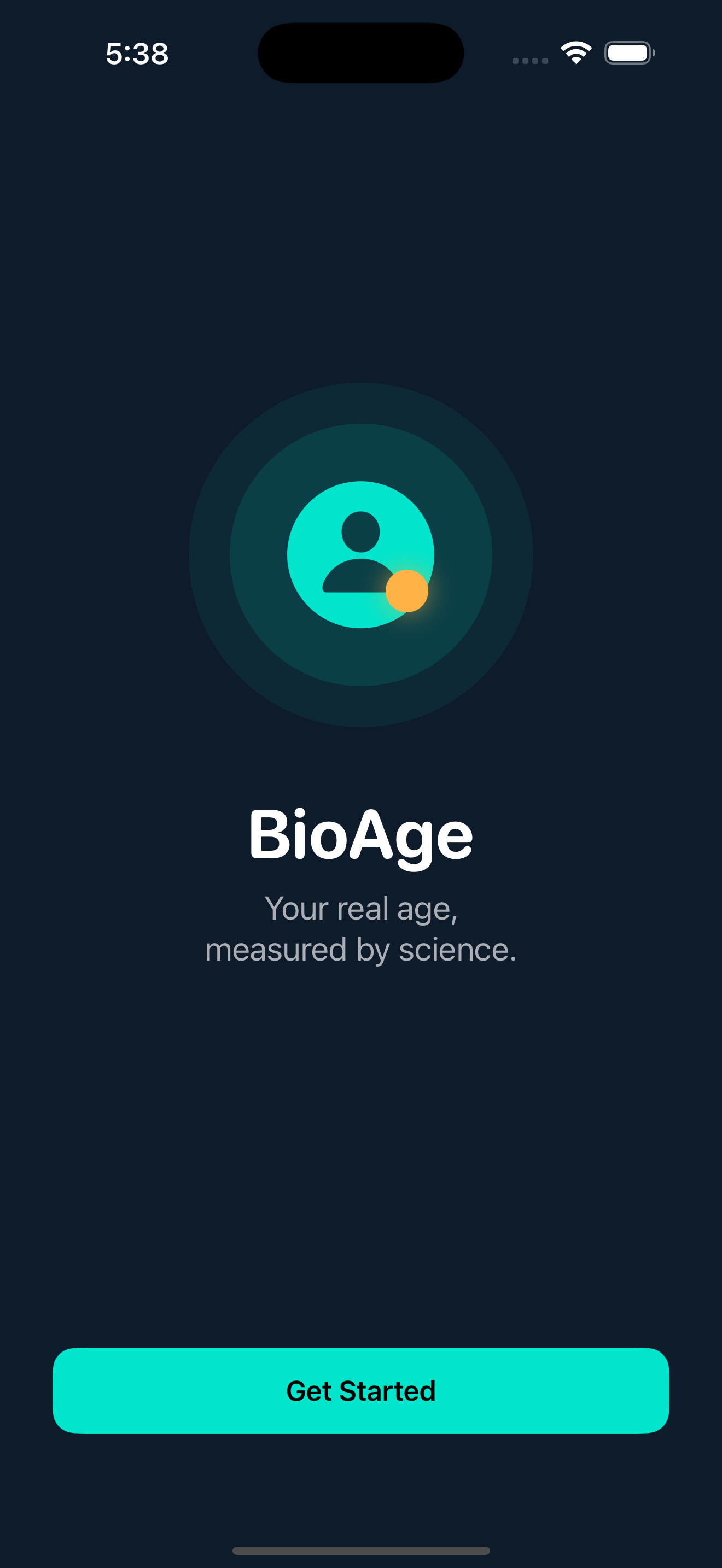 BioAge onboarding